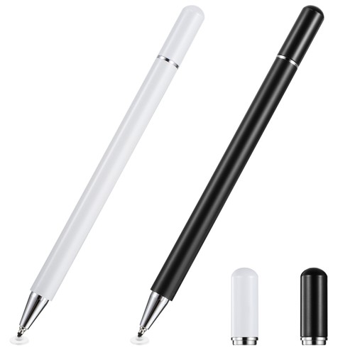 2 Pcs Doppelköpfiger Stift Kapazitiver Touch-Stift Eingabestift Für Telefon