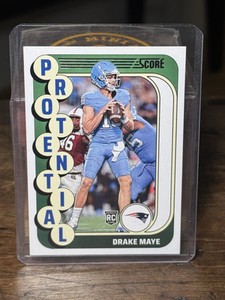 2024 Score - Protential Purple #2 Drake Maye (RC)