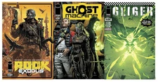 ROOK Exodus #1 GEIGER & Ghost Machine #1 * Cover A 1st Print 3 books NM OPTIONED