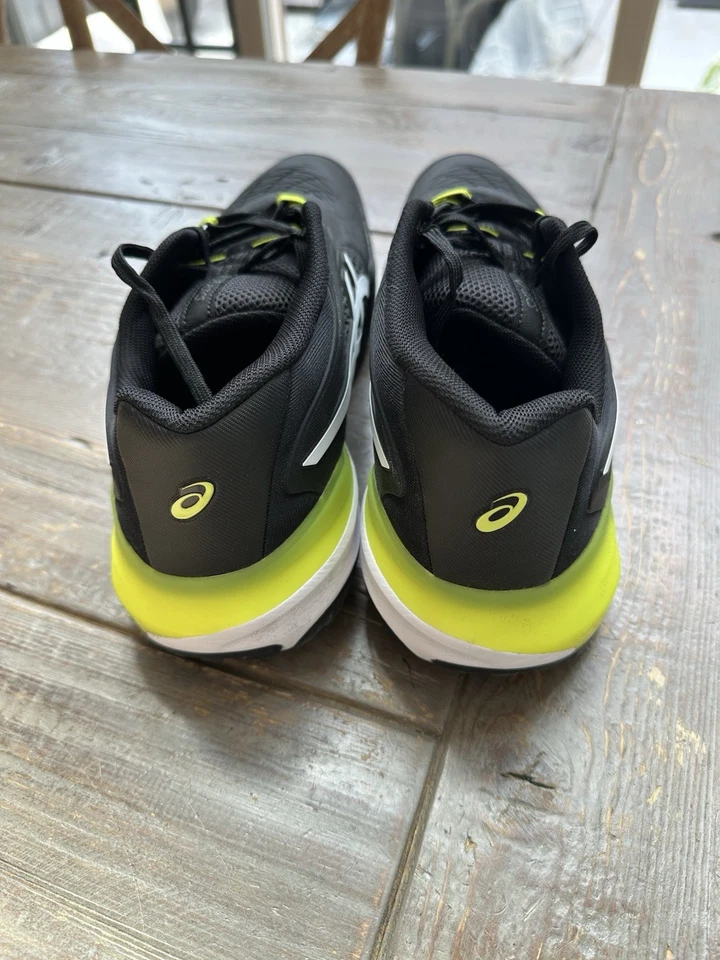 Tênis ASICSs Gel- Resolution X preto, tamanho 12.5 - Imagem 3 de 4