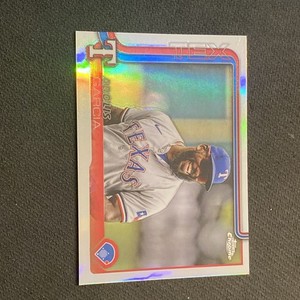 2025 Topps Chrome Adolis Garcia Image Variation Refractor #293 (SP)