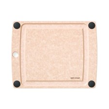 All-In-One Cutting Board 11.5" × 9" with Juice Groove & Non-Slip Feet