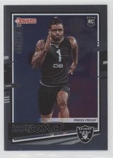 2020 Panini Donruss Rookie Press Proof Silver 48/100 Damon Arnette #256 0o6v