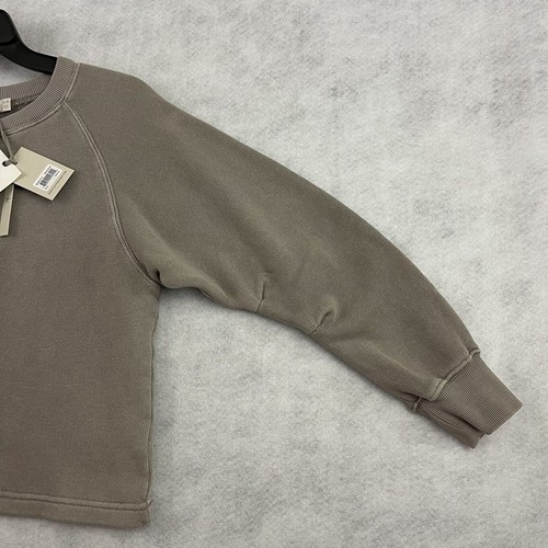 Barefoot Dreams MC Henley Pullover Girls Size 8-10 Grey Brushed Terry MSRP $78 - Picture 11 of 15