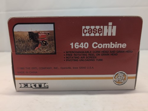 Ertl Case IH 1640 Combine 1/64 Scale Diecast 1990 Husker Harvest Day NIB - Picture 5 of 6