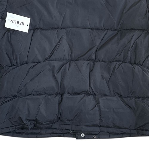 Vintage Champion Down Puffer Jacket Snow Skirt Y2K Ski Black Mens Small - Picture 7 of 10