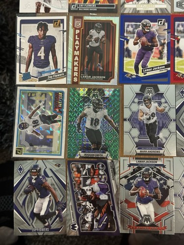 (177) Lote de Coleccionistas Baltimore Ravens con Novatos / HOFs / Colores / Paralelos - Imagen 12 de 13