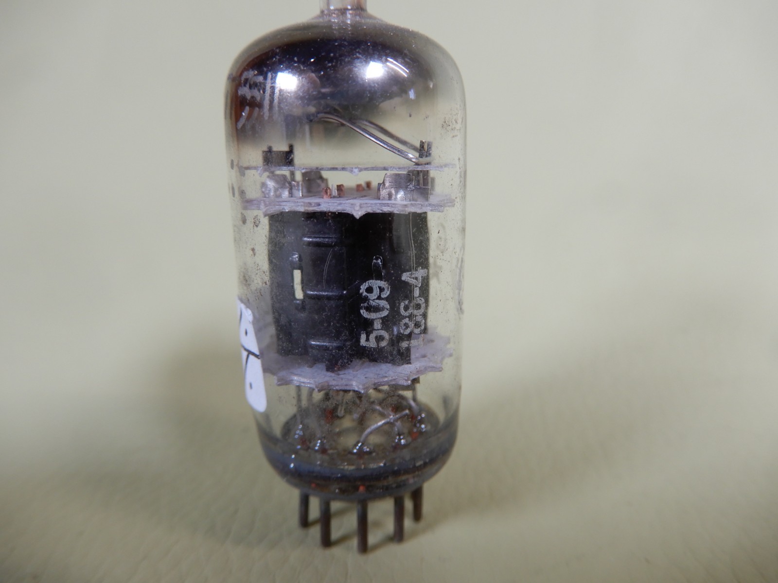GE 5 Star Black Plate Triple Mica 5751 Vacuum Tube Tested Strong 100/100% Gm