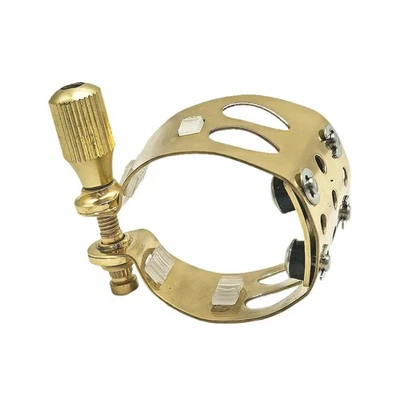 MARKENLOS Altsaxophon-Mundstück-Ligatur aus Metall bietet großartigen Klang,