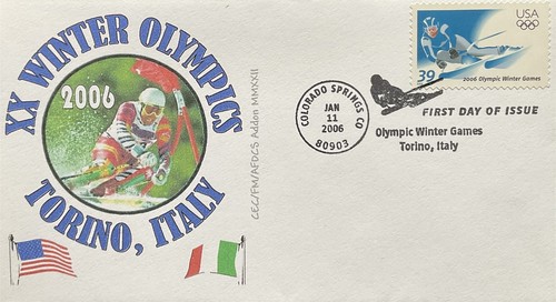 AFDCS 3995 XX Winter Olympics Torino Italy AO Colorado Springs CO