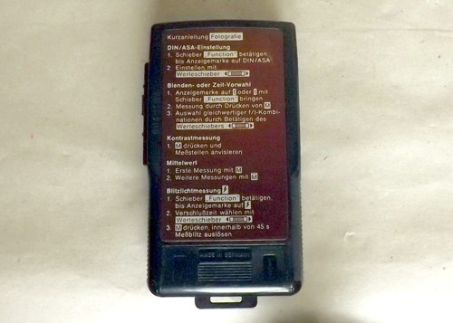 Profi Gossen Mastersix Digitaler Belichtungsmesser / Germany - Bild 6 von 10