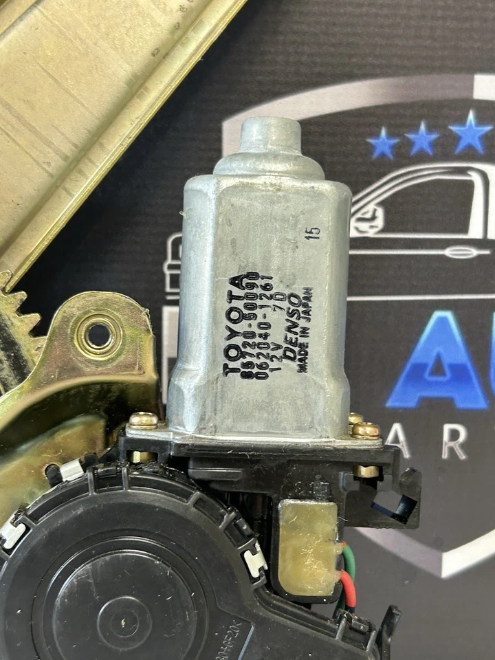 01-06 LEXUS LS430 REAR LEFT LH DRIVER DOOR WINDOW REGULATOR W/ MOTOR OEM 136D - Изображение 3 из 4