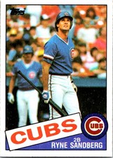 1985 Topps #460 Ryne Sandberg