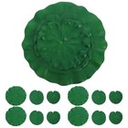 15 Pcs Simulated Lotus Leaf Pond Decorations Outdoor Aquarium Plants Artificial