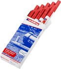 edding 751 paint marker - red - 10 pens - round tip 1-2 mm - paint marker for ma
