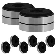 10 Pcs Speaker Isolation Pads Shock Absorber Feet Mats for DVD Audio Equipment