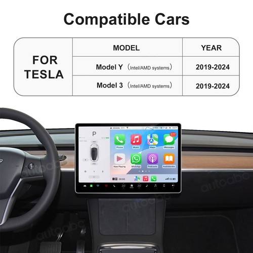 Linux wireless carplay Android auto Für Tesla model3&Y carplay interface Adapter - Bild 2 von 7