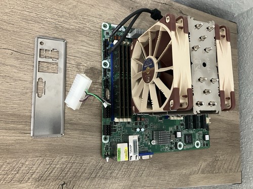 Asrock ROMED8U-2T 10GBe MATX + AMD EPYC 7313P CPU + 256GB RAM + Noctua Cooler - Photo 3/5