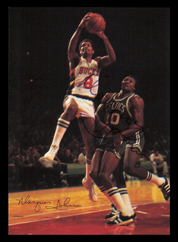 Marques Johnson Autographed Signed 5x7 Photo Milwaukee Bucks SKU #237898 - Picture 1 of 2