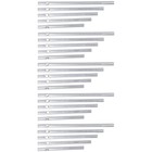 25 Pcs Parts Making Kit Wind Chimes Materials Craft Set Accessories Outdoor