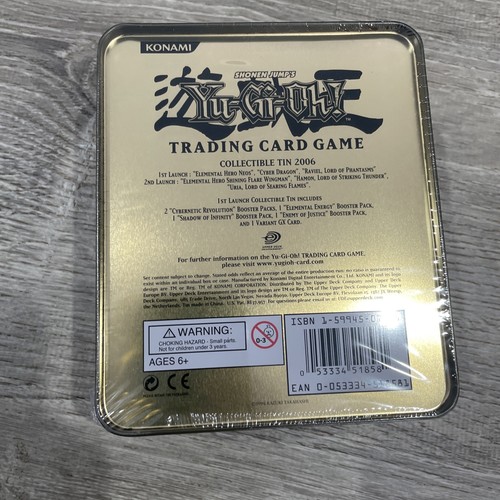 Yu-Gi-Oh! Elemental Hero Neos GX Collectible Tin 2006 - Still Sealed - Read - Picture 13 of 23