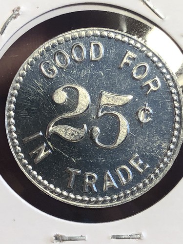 Ficha comercial 25 centavos - Bandi Lunch - Canton, Ohio - Imagen 7 de 8