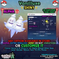 Pokemon Legends ZA   Vanilluxe - SHINY/NON/ALPHAS/XS/BUNDLES   OR CUSTOM  