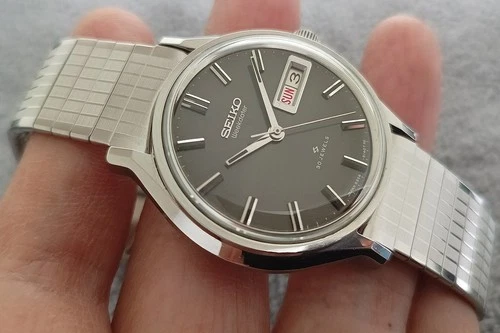 Rare Vintage Seiko Weekdater 8306-8100 Sea Lion M-110 Automatic 30 Jewels Watch