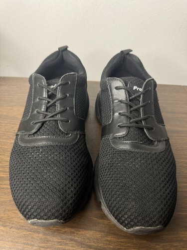 Propet Black Sneaker 9.5 (4E) Stability Mesh Walker WAA032M Extra Wide - Picture 3 of 12