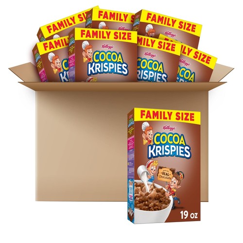 Kellogg's Breakfast Cereal, Kids Snacks, Family Breakfast, Family Size, Choco... - Picture 1 of 11