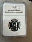 1955 Proof George Washington Silver Quarter 25C NGC PF 67