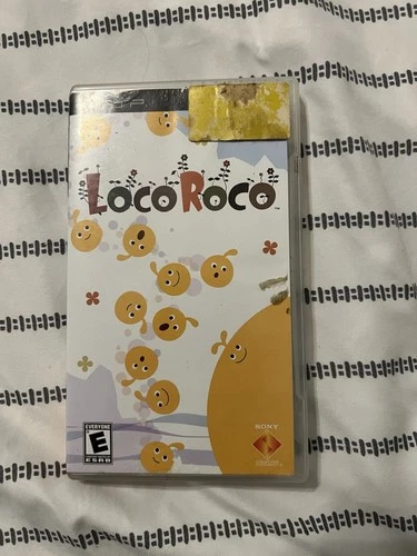 Sony LocoRoco PlayStation Portable 2006 Manual Game Sharing Wi-Fi NTSC-U/C E