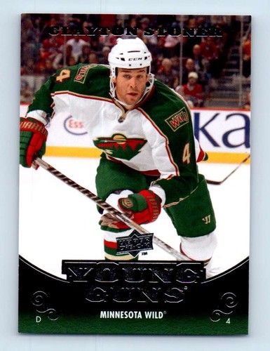 2010-11 Upper Deck Young Guns Clayton Stoner Rookie Minnesota Wild #228