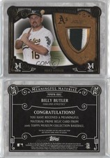 2016 Museum Collection Meaningful Material Prime Relics Gold /35 Billy Butler