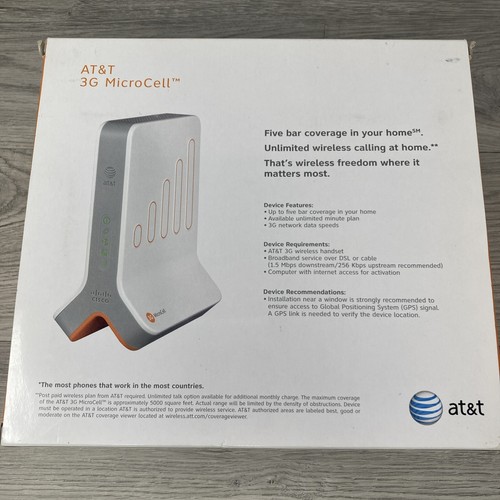Cisco AT&T 3G MicroCell DPH151-AT Signal Booster Tower Antenna OPEN BOX - Photo 14 sur 15