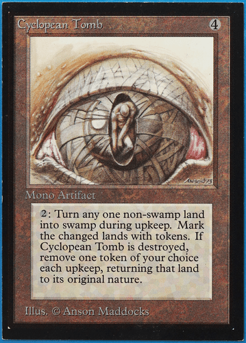 Cyclopean Tomb Collectors' Edition NM (Reserved List MTG Card) (506508) ABUGames - Picture 1 of 2
