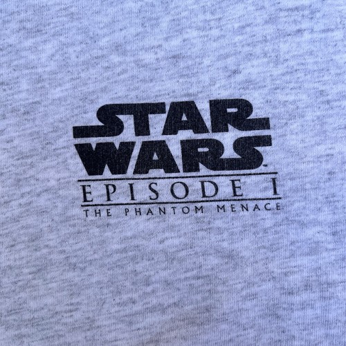 T-SHIRT VINTAGE anni 90 uomo XL STAR WARS episodio 1: Il fantasma grafica Jedi usata in ottime condizioni - Foto 6 di 9
