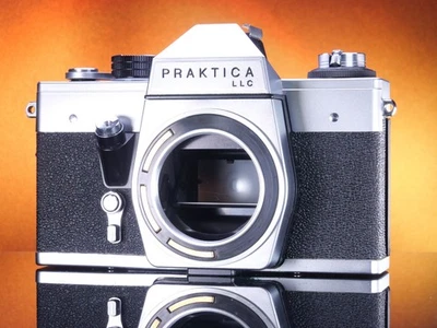 Étui Cuir Praktica – Sacoche Avec Sangle – Pour MTL 5, LTL, Super TL, Etc.