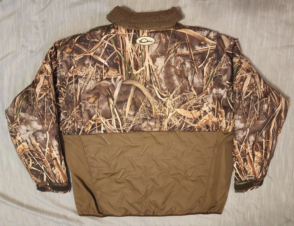 Drake Waterfowl LST Guardian Flex DoubleDown Eqwader Full Zip RealtreeMax-7 3XL - Image 3 of 4