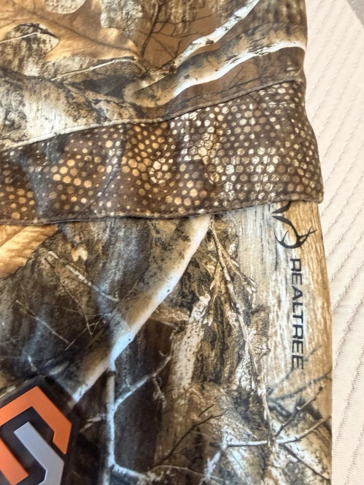 NEW ScentLok Realtree Edge CamoHunting Bibs XL Mens CarbonAlloyScent Control NWT - Image 3 of 4