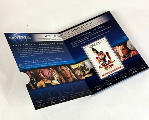 Fast Times at Ridgemont High Blu-ray Sean Penn Phoebe Cates Comedy w/ 100th Slip - Picture 3 of 7