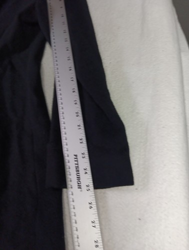 LRL Lauren Ralph Lauren soprabito donna 12 nero misto lana pea topcoat - Foto 7 di 12