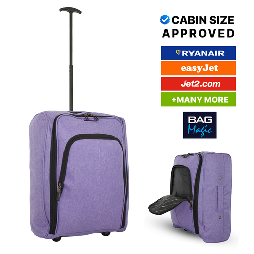 Bordlite Lightweight Cabin Suitcase, 50x35x20cm RyanAir EasyJet Baggage - Picture 42 of 65