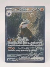 Excadrill Ex 168/086 Special Illustration Rare - S&V Black Bolt - Pokemon TCG NM