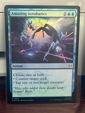 NM Foil Amazing Acrobatics, MTG, Marvel's Spider-Man, Magic the Gathering, 25