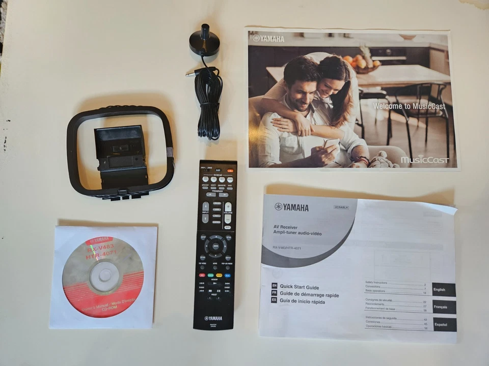 Yamaha AV receiver RX-483 Brand new never used - Image 4 of 4