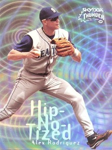 1999 SkyBox Thunder Hip-No-Tized#11(H) Alex Rodriguez