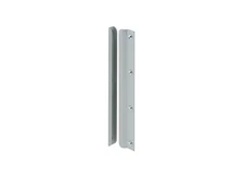 FHC U9513B Latch Shield - 12" - Steel - Gray - In-Swinging Doors - pack of 10