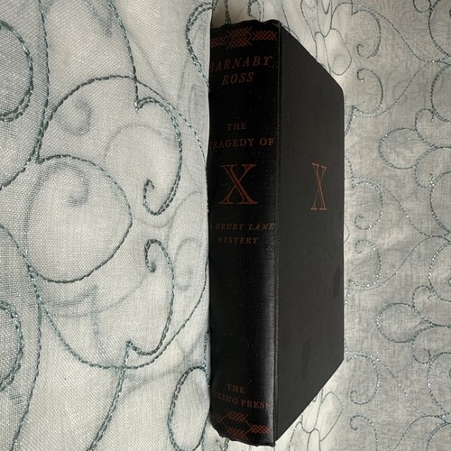 The Tragedy Of X-Barnaby Ross (Ellery Queen)-1932 Viking Press-First Edition HC - Imagen 2 de 9