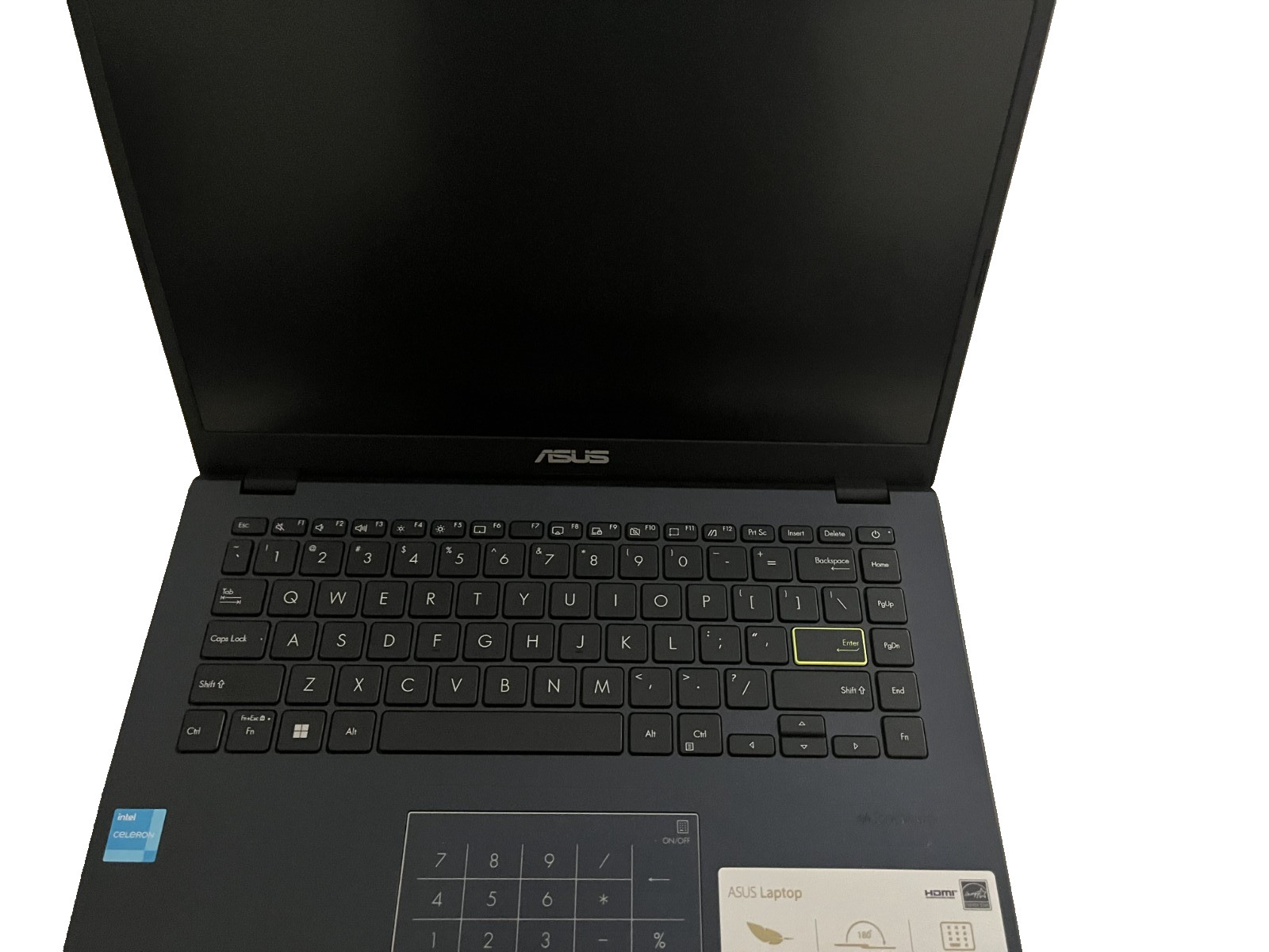 ASUS VivoBook 14 E410K Laptop 14" HD Intel Celeron N4500 4GB RAM 128GB eMMC